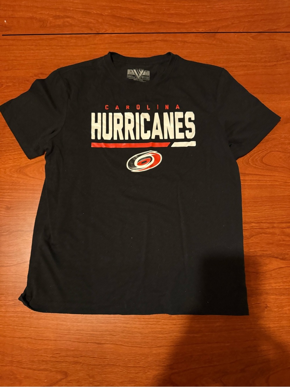 Carolina Hurricanes Black Graphic Tee